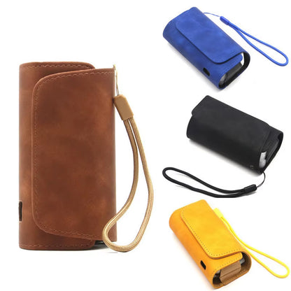 Fashion Flip Double Book Cover Case for Iqos 3.0 Pouch Bag Holder Cover Wallet Leather Case for Electronic Cigarette Accessories